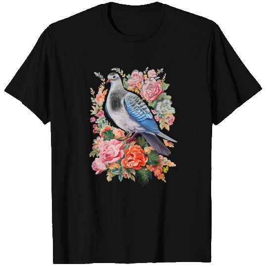Cottagecore Dove Fairycore Fairy Grunge Cottage Core Pigeon T-Shirts