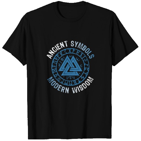 Viking Runes Ancient symbols modern wisdom 1 T-Shirts