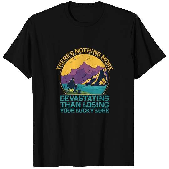 Theres Nothing More Devastating Bobber Sayings Bobfloat T-Shirts