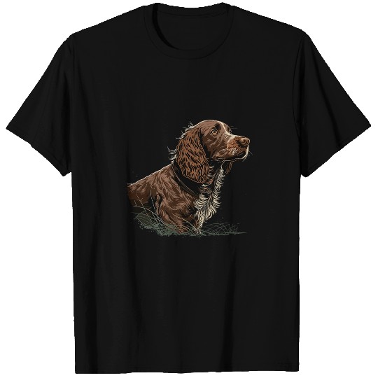 German Quail Dog Hunter Hunting Dog T-Shirts