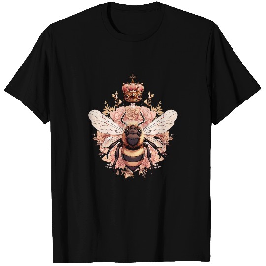 Queen bee and Honey Beekeeper Beekeeping T-Shirts