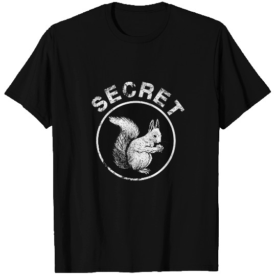 Squirrel Pet Secret Squirrel Animal Zookeeper T-Shirts