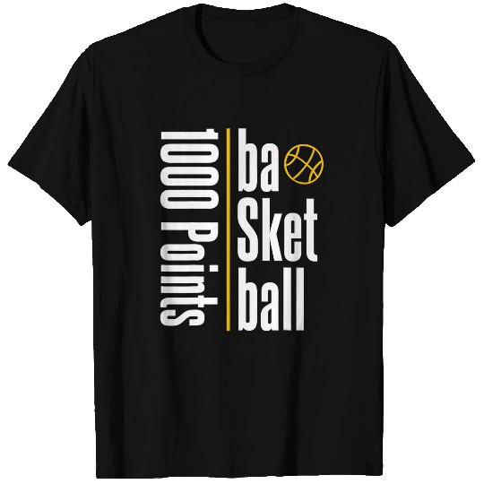 1000 Points Basketball Scorer High School Basketball Player 15 T-Shirts