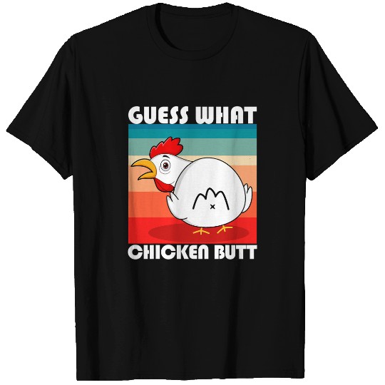 Chicken Lover Funny crazys Chicken Butt For Men Women Hen Farmer Lover T-Shirts
