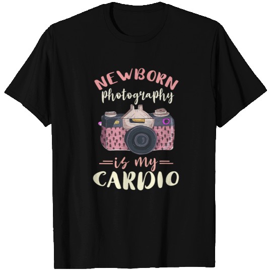 Photographer Cardio Newborn Photography Photo Camera T-Shirts