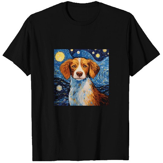 Boykin Spaniel Starry Night For Dog Mom Dog Dad 1 T-Shirts
