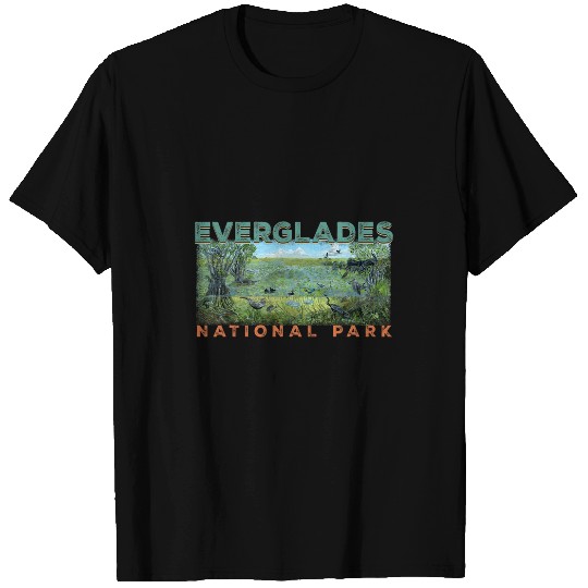 Native To Everglades National Park Nature Lover Camping Hike T-Shirts