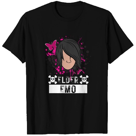 Elder Emo Funny Emo Music Fan Scene Alternative 90s Kids Pun 22 T-Shirts