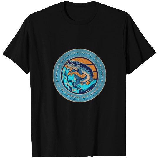 Master Baiter Funny Fishing 3 T-Shirts