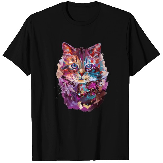 Cute Maine Coon Cat Lovers T-Shirts