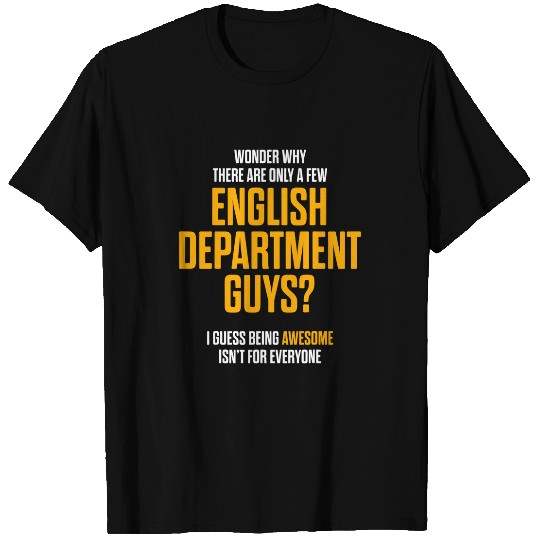 English Department Teacher School Staff 5 T-Shirts