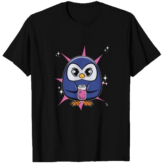 Penguin Pet Bubble Tea T-Shirts