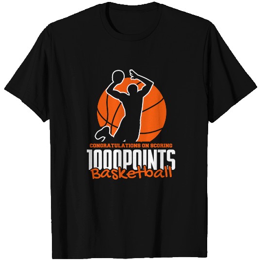 1000 Points Basketball Scorer High School Basketball Player 10 T-Shirts