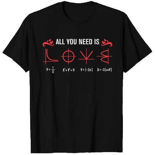 All you need is love math 26 T-Shirts