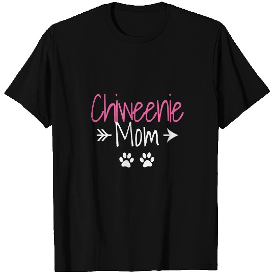Chiweenie Mom Funny Dachshund Chihuahua Dog Mom Dad Lover T-Shirts