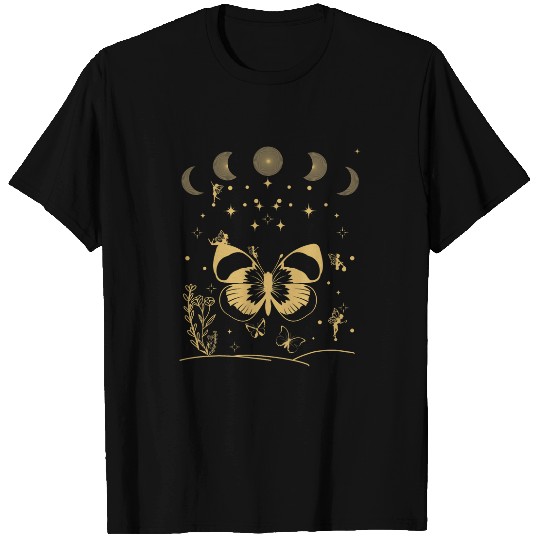 Butterfly Grunge Fairycore Aesthetic Cottagecore T-Shirts