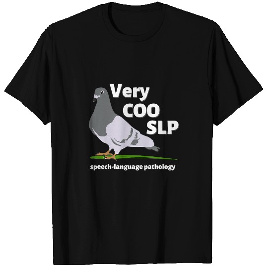 Funny Speech Therapist SLP Speech Language Pathology Pigeon T-Shirts