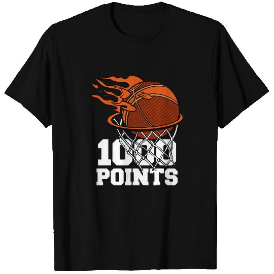 1000 Points Basketball Scorer High School Basketball Player 18 T-Shirts