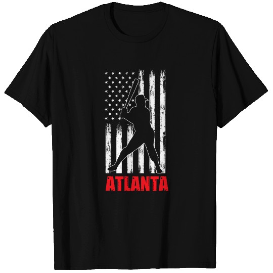 Atlanta Pitcher Batter Softball T-Shirts