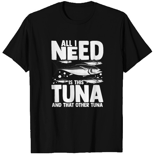 Tuna Fish Food Sandwiches Fishing Seafood Salad 2 T-Shirts