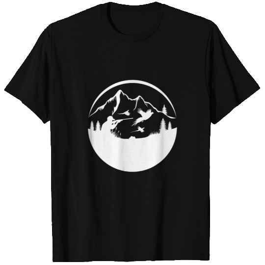 Circular vintages Pheasant Hunting Gift   2Bird Hunter T-Shirts