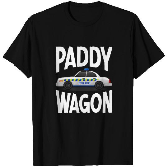 St Patricks Day s Paddy Wagon Police Car Bar Crawl T-Shirts