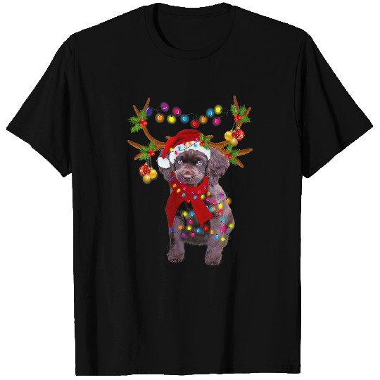Boykin Spaniel Gorgeous Reindeer Christmas Tree Light Xmas T-Shirts