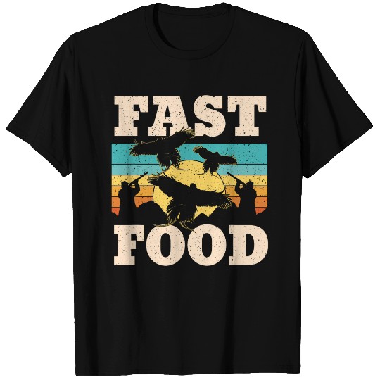 Pheasant Hunting Season Bird Hunter Fast Food T-Shirts