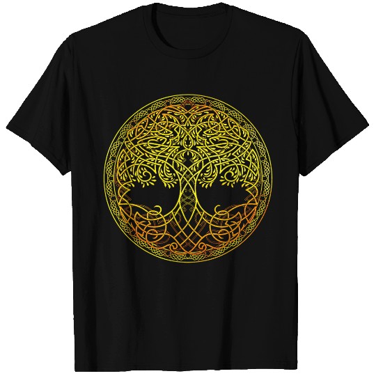 Tree Of Life Celtic Knot Design Viking Symbol T-Shirts