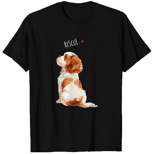 Cavalier king Charles spaniel Adopt Dont Shop Rescue dogs 1 T-Shirts