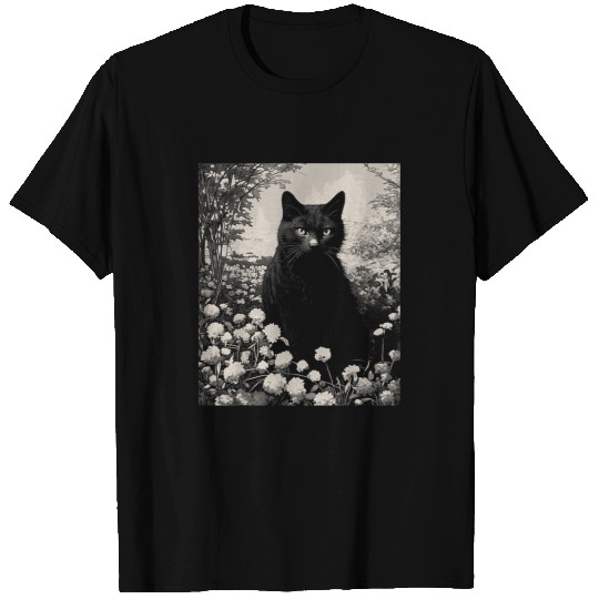 Witch Cat Garden Fairycore Whimsigoth Cottagecore Goblincore 1 T-Shirts