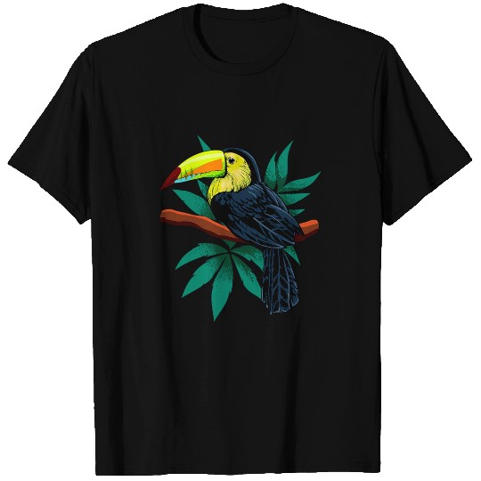 Lacrosse Gift Bird of paradise 2drawing of toucan T-Shirts