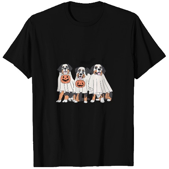 Bernese Mountain Dog Halloween Dog Fall For Bernese Mama T-Shirts