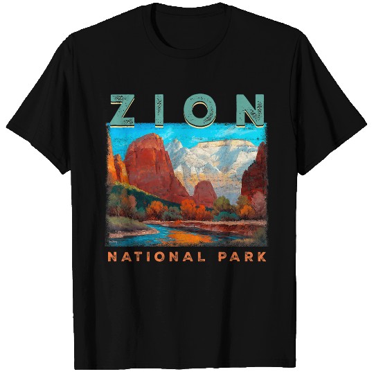 Zion National Park US Nationalpark In Utah Nature Hiking T-Shirts