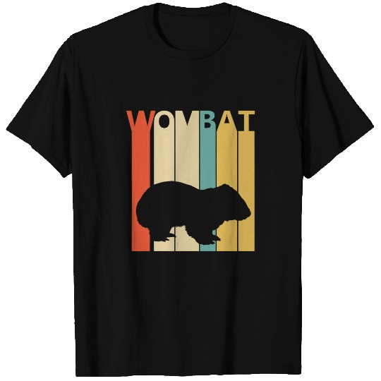 Cute Wombat Safari Zoo Animal Art T-Shirts