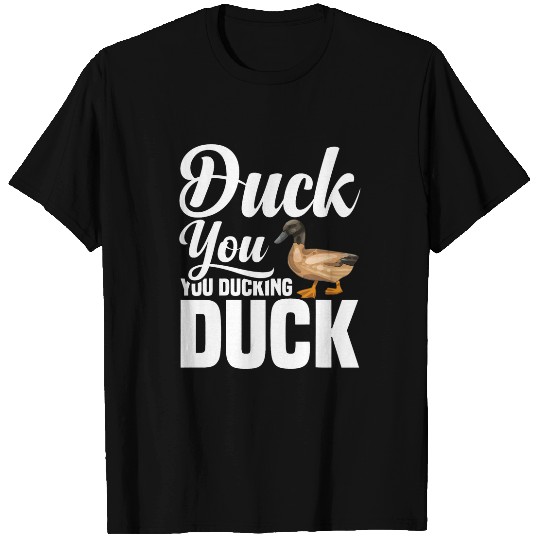 Duck Pet Khaki Duck Lover Khaki Duck Enclosure Food Khaki Ducks T-Shirts