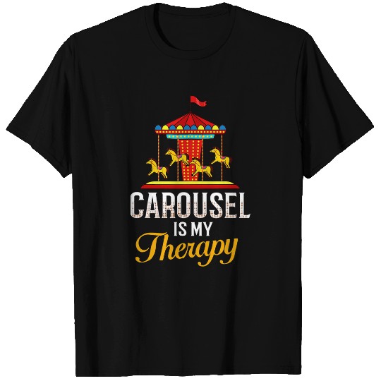 Horse Lover Carousel Horse Tornado carnivals Ride Amusement Park 237 T-Shirts