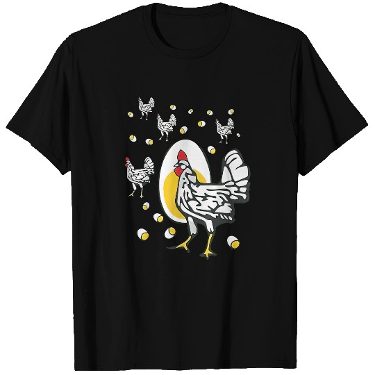 Chicken Lover Roseanne Chicken 2Funny Roseanne Rooster and Egg Men Boy T-Shirts