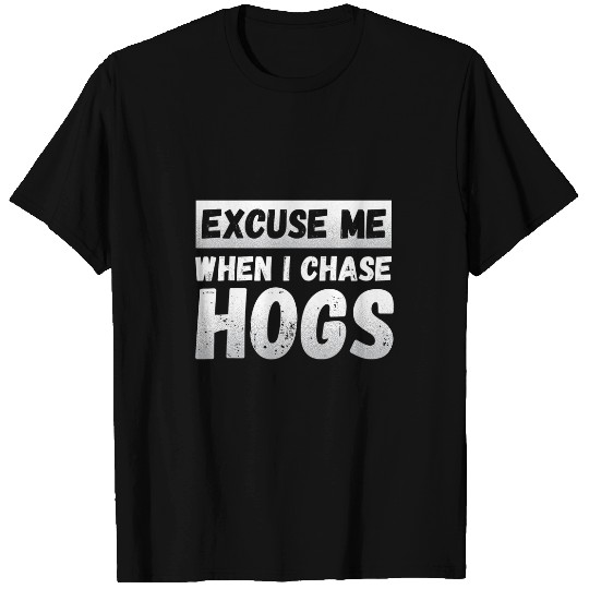 Feral Pig 2Hog Hunter Wild Pig Hunter Funny Boar Hunting T-Shirts