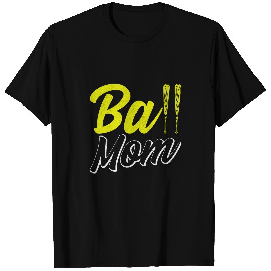 Baseball Mom Ball Mom Mother Softball Cheer Mom 6 T-Shirts