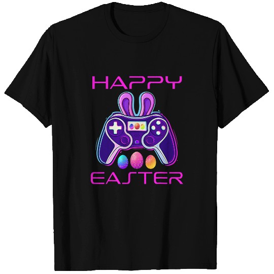 Video Game Easter Bunny Gaming Controller Gamer Boys Girls T 1 T-Shirts