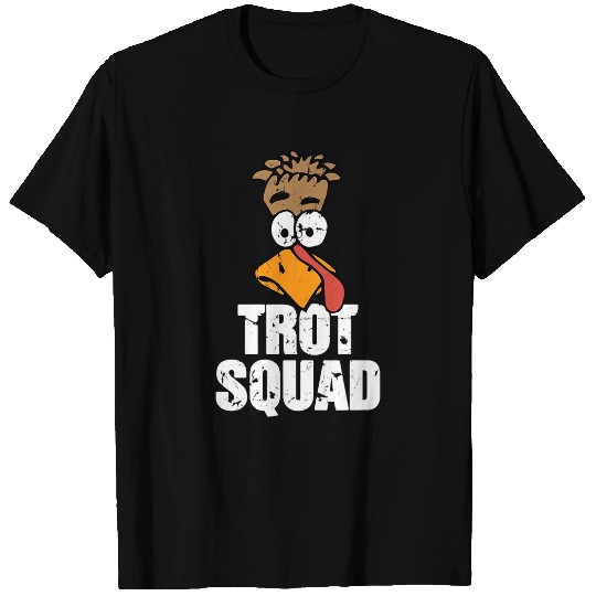 Lacrosse Gift Funny Turkey Trot Squad Thanksgiving Day T-Shirts