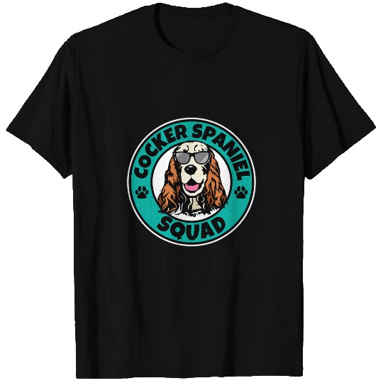 Cocker Spaniel Squad I Dog Lover I Cocker Spaniel T-Shirts