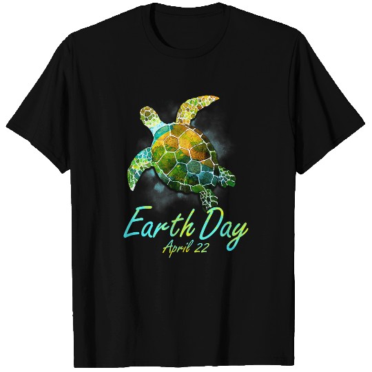 Turtle Pet Planet Funny Love World Environment Earth Day 6 T-Shirts