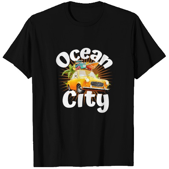 Ocean City Maryland Retro Surfer Tee OCMD T-Shirts