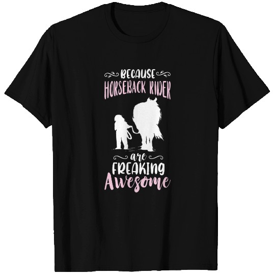 Freaking Awesome Horseback Riding Horse Rider Equestrian T-Shirts