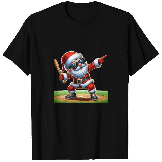 Dabbings Santa Dab Dance Baseball xmass Christmas T-Shirts