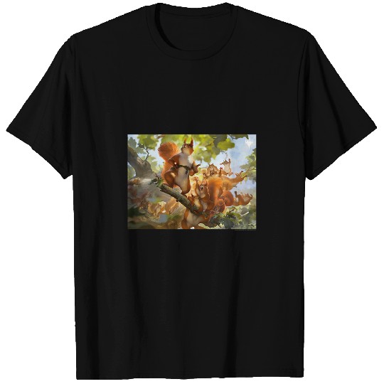 Squirrel Pet Magic The Gathering Squirrel Mob Graphic 1 T-Shirts