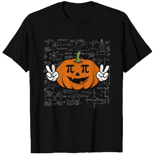 Groovy Pumpkin Pie Math Funny Halloween Thanksgiving Pi Day T-Shirts