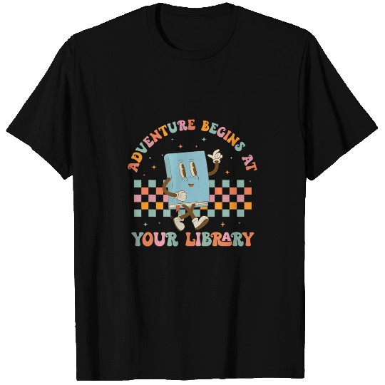 Adventure Begins At Your Library Summer Reading Program 2024 25 T-Shirts